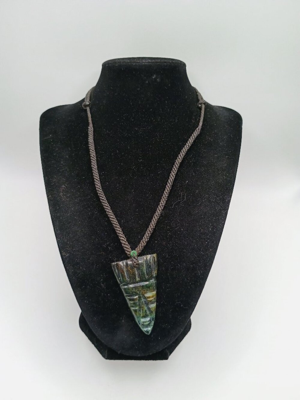 Unisex Necklace Woven Macrame Thread Peruvian Handicraft Cuso